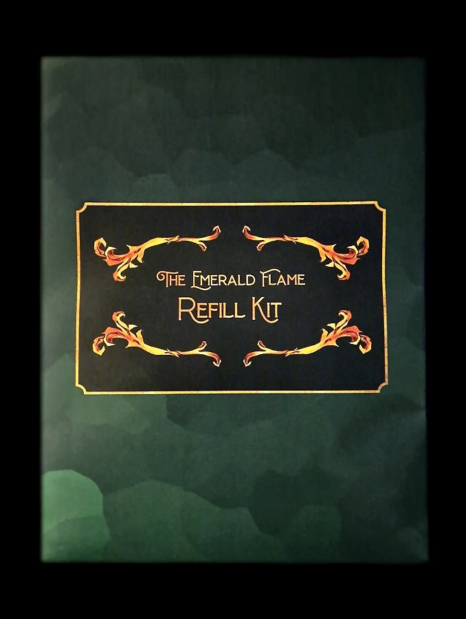 PostCurious - The Emerald Flame -resetointipakkaus