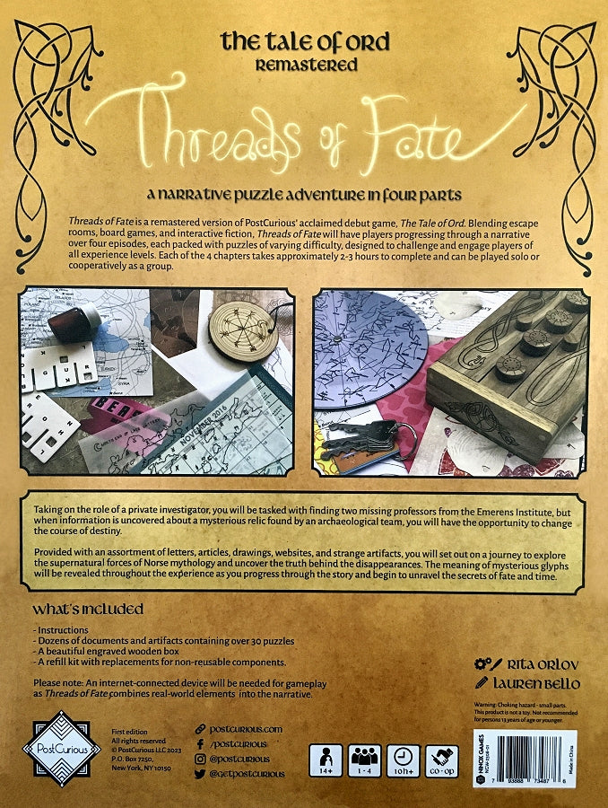 PostCurious - Threads of Fate