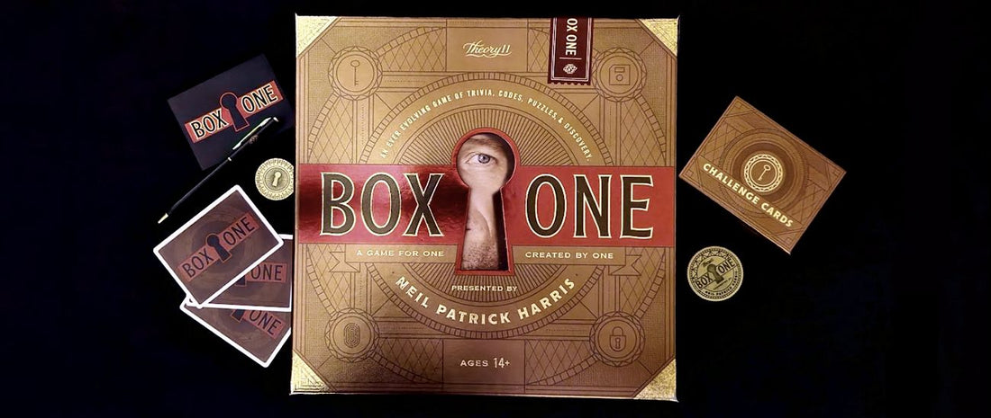 Box ONE pakohuone lautapelin esittely