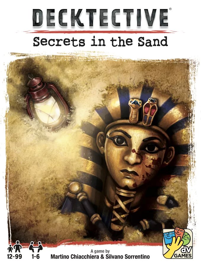 Decktective uutuus Secrets in the Sand rikosmysteeri