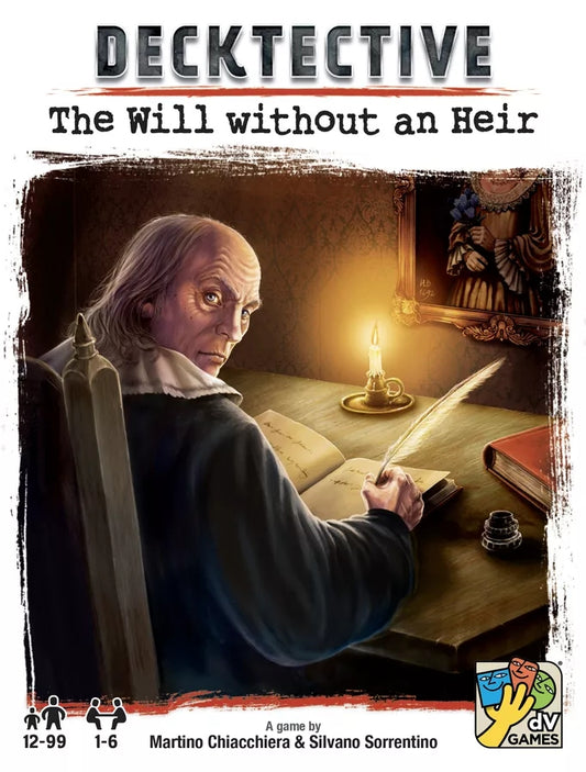 Decktective The Will without an Heir murhamysteeripeli on parhaimmillaan kaksin pelaten