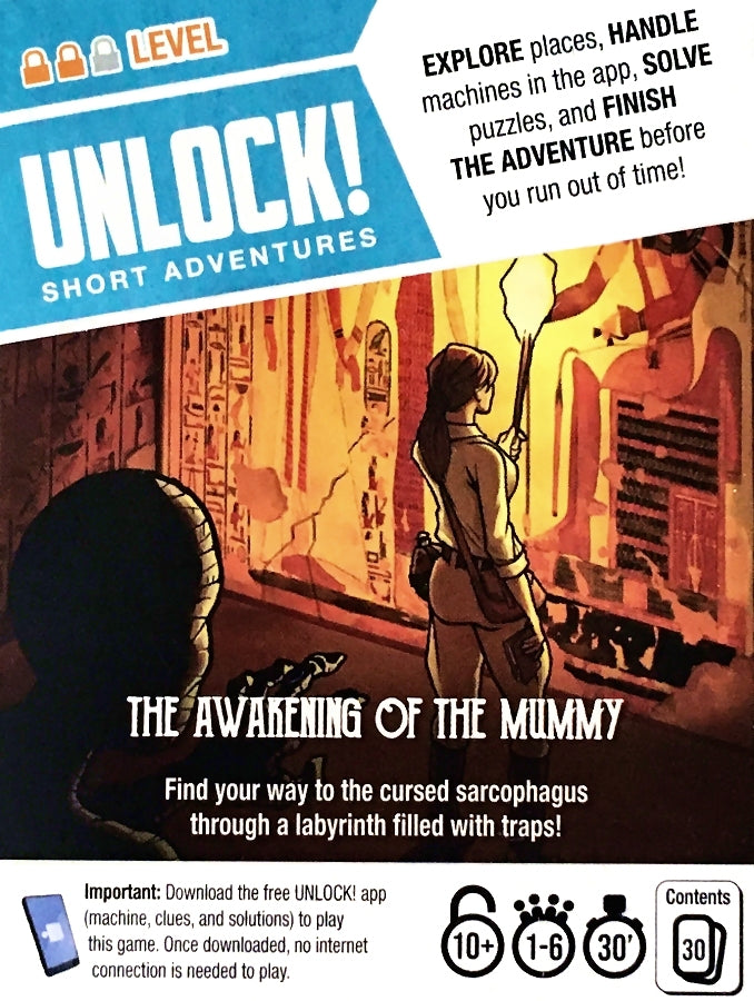 Unlock! Short Adventures The Awakening of the Mummy