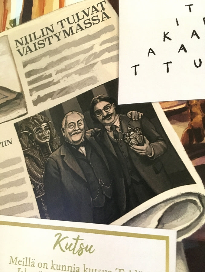 Cluehound - Itkevän faaraon arvoitus