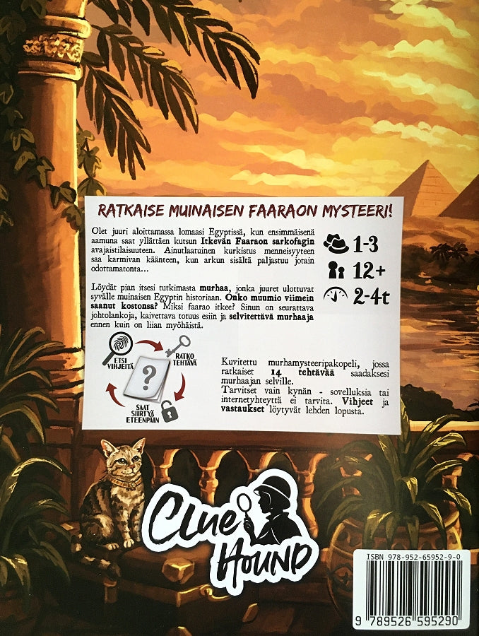 Cluehound - Itkevän faaraon arvoitus