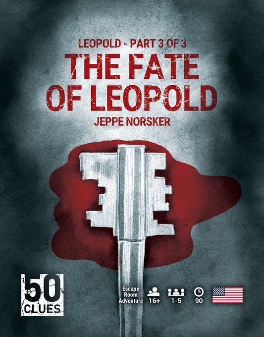 50 Clues Leopold-trilogia, kauhupakopelin kolmas osa, The Fate of Leopold