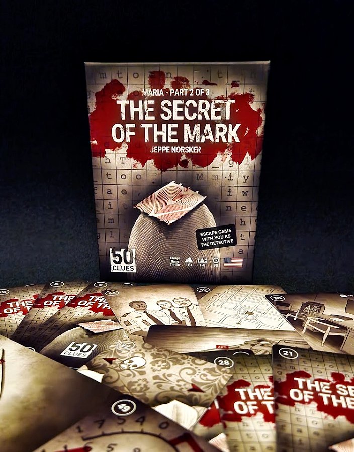 Maria-trilogian osa 2 The Secret of the Mark kauhupakopeli, 50 Clues ...