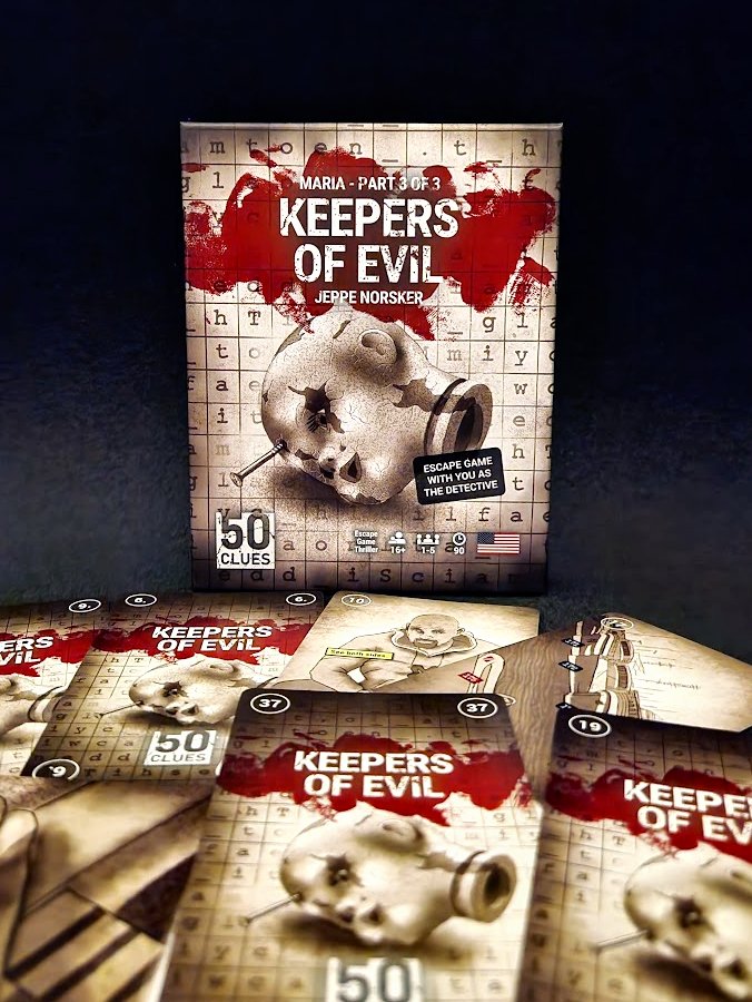 Maria-trilogian osa 3, Keepers of Evil kauhupakohuonepeli