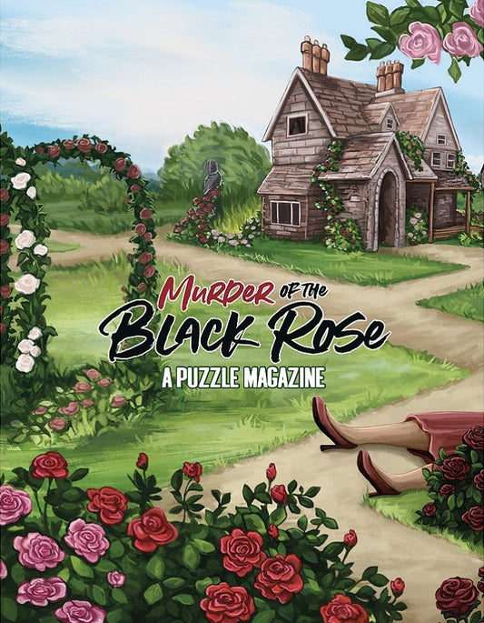 Murder of the Black Rose on pakopelitehtäviä sisältävä värikäs pulmalehti