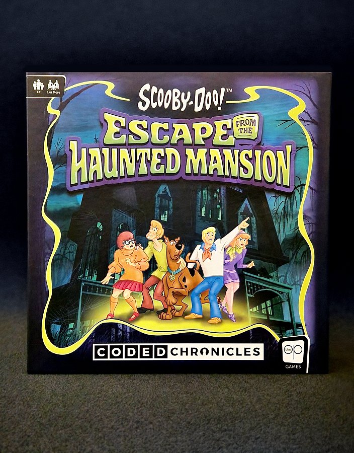 Scooby-Doo teemainen pakolautapeli koko perheelle lautapeli-iltaan